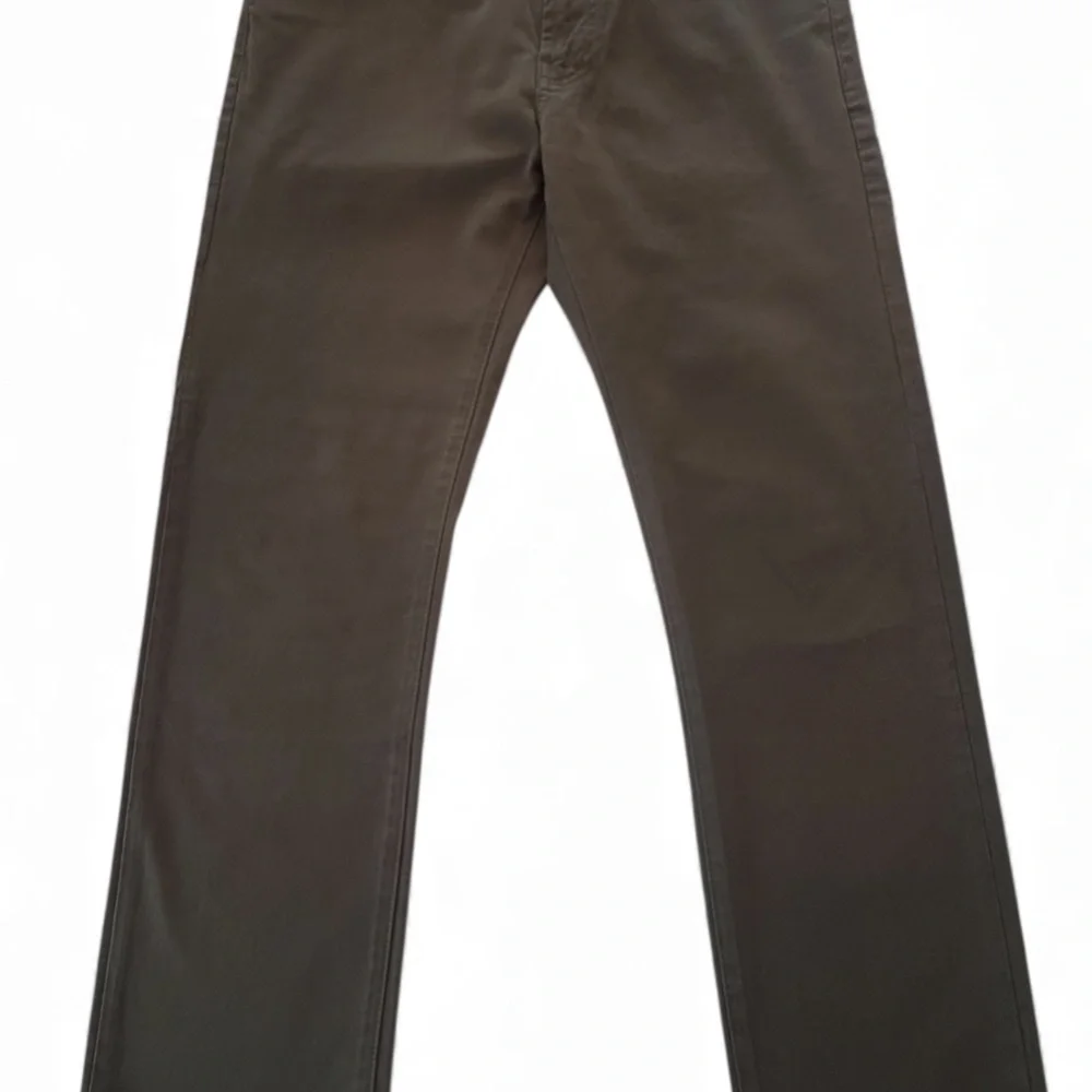 DL1961 Dark Green /‎ Brown Men's Slim Straight Pant Size 33X30